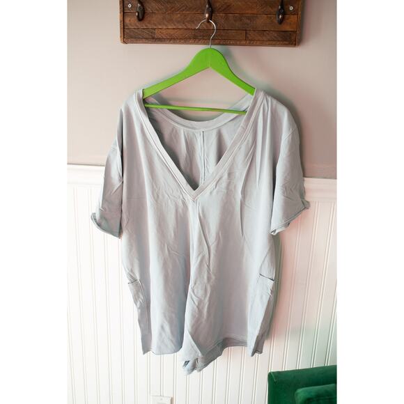 Free People Hot Shot Tee Romper Large NEW - Picture 3 of 3